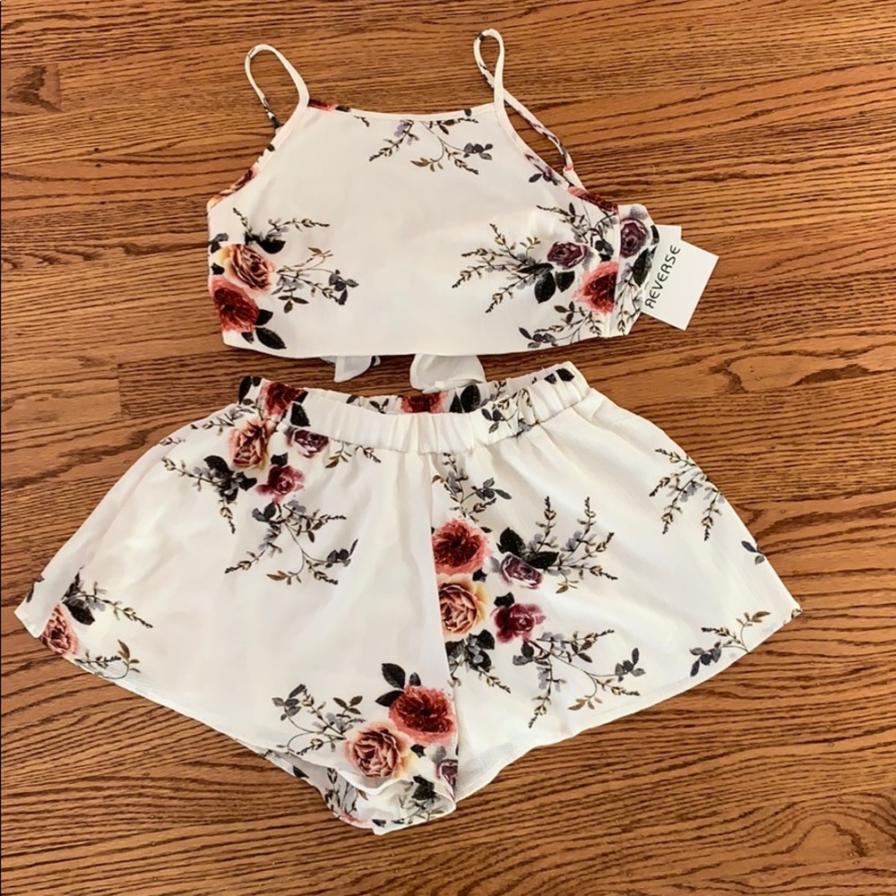 Floral Two Piece Set: New With Tags! From REVERSE